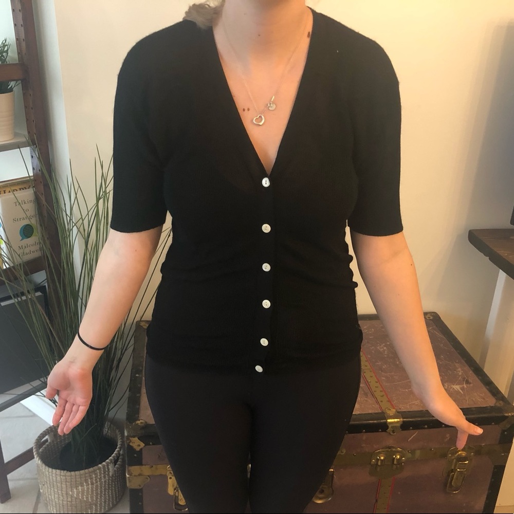 Vintage Half Sleeve Cardigan